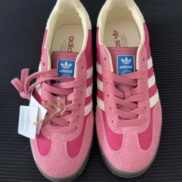 adidas gazelle silver green womens adidas Gazelle Womens Lifestyle Shoes Blue Fusion White Metallic HQ8717 –  Shoe Palace main image 0